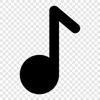 Music Notes, Written Music, Notation, The Note icon svg