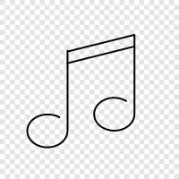 music notes icon svg