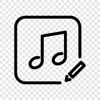 music production, audio production, music remixing, audio remixing icon svg