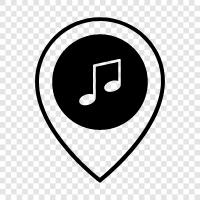 Music Studio Locations, Music Studio Near Me, Music Studio Near You, Music Studio Location icon svg