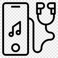 music, music streaming, online music, online music streaming icon svg