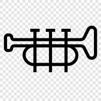 music, playing, class, brass icon svg