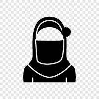 Muslim, Muslim Girl, Muslim Women, Women in Hijab icon svg