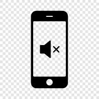 muted sound, phone sound muted, phone audio muted, sound muted on phone icon svg