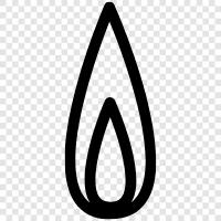 natural gas, propane, butane, gasoline icon svg