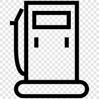 natural gas, propane, butane, gasoline icon svg