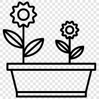 nature, plants, garden, garden plants icon svg