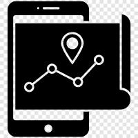 Navigation App for Android, Navigation App for iOS, Navigation App icon svg