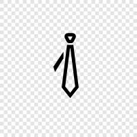 necktie, bow tie, cummerbund, pocket square icon svg