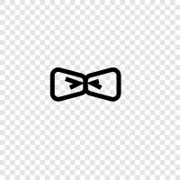 necktie, bow tie, knot, knotting icon svg