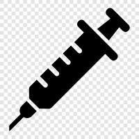 needle, injection, medical equipment, medical supplies icon svg