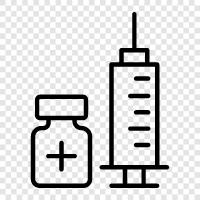 needle, shot, heroin, morphine icon svg