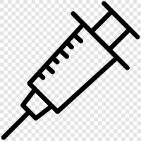 needle, syringe, medication, healthcare icon svg