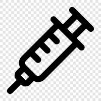 needle, injection, medical, health icon svg