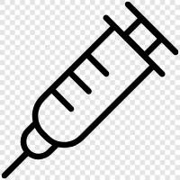 needle, syringe, insulin, morphine icon svg