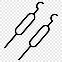 Needles, Suture, Thread, Threading icon svg