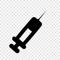 needles, injection, shot, vaccine icon svg