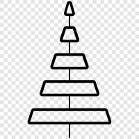 Nadeln, Zapfen, Weihnachten, Urlaub symbol