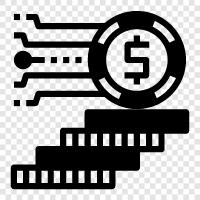 net profit, profit margin, gross margin, return on investment icon svg