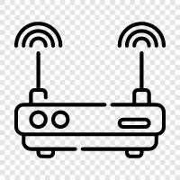 network, router, internet, computer icon svg