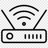 network, internet, broadband, modem icon svg