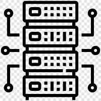 network, computer, hardware, software icon svg