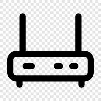 network, modem, broadband, connection icon svg