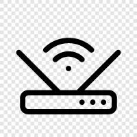 networking, networking equipment, WiFi, VPN icon svg