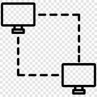 networking, transmission, communication, interconnection icon svg