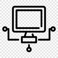 networking, computer networking, LAN, WAN icon svg