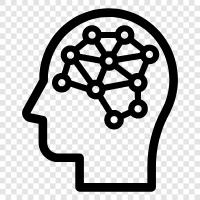 neuroscience, cognitive science, artificial intelligence, virtual reality icon svg