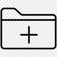 New Folder, Create Folder, Folder, Add File icon svg