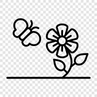 new, season, outdoors, flowers icon svg