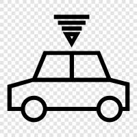 New York City, Taxi, Driving, Radio icon svg