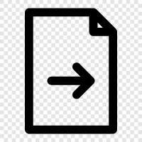 next page, next document icon svg