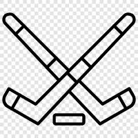 nhl, hockey, sports, ice icon svg