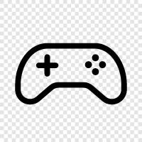 Nintendo, Playstation, Xbox Games -Nintendo, Game icon svg