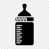 nipples, breast feeding, bottle feeding, baby food icon svg