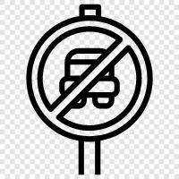 no parking, no parking allowed, no parking zone, no parking zone sign icon svg