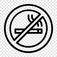 nonsmoking area, no smoking room, no smoking area icon svg