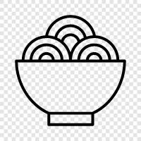 noodles, pasta, pasta dish, noodle dish icon svg