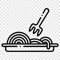 noodles, noodle, pasta, Italian icon svg