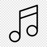 note, music, notes, clefs icon svg