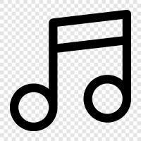 Note, Sound, Music, Melody icon svg