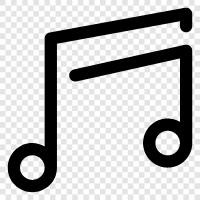 Note, Melody, Music, Song icon svg