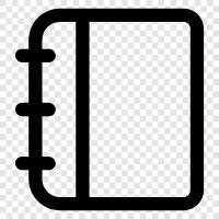 NotebookComputer, Laptop, ComputerNotebook, Computerpapier symbol