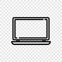 Notebook, Computer, LaptopComputer, Computerausrüstung symbol