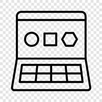 notebook, laptop computer, laptop battery, laptop cooling icon svg