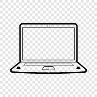 notebook, laptop computer, laptop battery, laptop cases icon svg