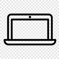 Notebook, LaptopComputer, Computer, DesktopErsatz symbol